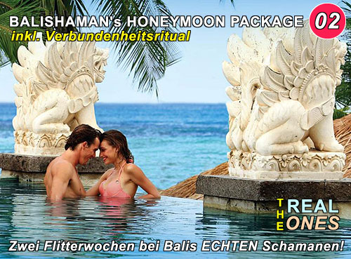 Wenn Du Menschen kennen solltest, die heiraten wollen, dann informiere sie bitte ber die Mchlichkeit einer Hochzeitsreise nach Bali und ber dieses einmalige und unvergessliche Angebot fr Honeymooners! DANKE!